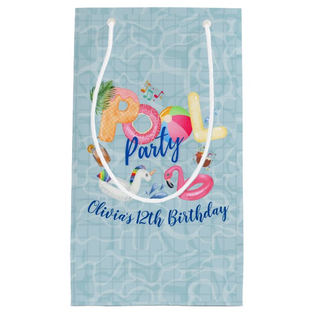 Bolsa De Regalo Pequeña Fiesta de grupo (Anverso)