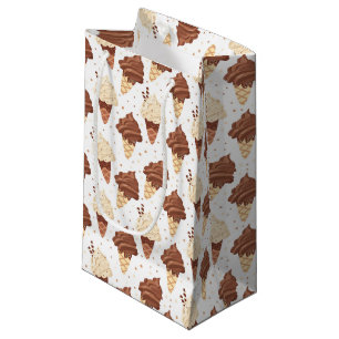 Bolsa De Regalo Pequeña fiesta de helados de azulejos adorables