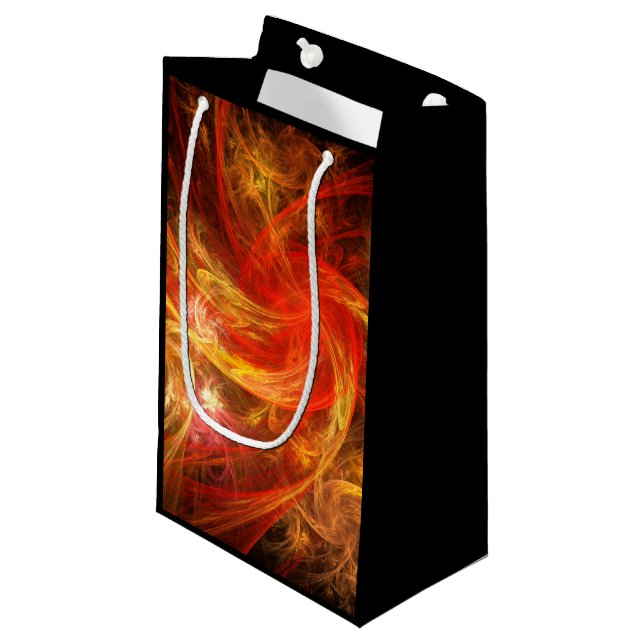Bolsa De Regalo Pequeña Firestorm Nova Resumen Arte (Angulo Anverso)
