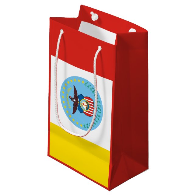 Bolsa De Regalo Pequeña Flag of Columbus, Ohio Small Gift Bag (Angulo Anverso)