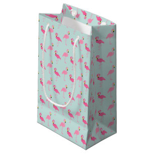 Bolsa De Regalo Pequeña Flamencos rosados lindos