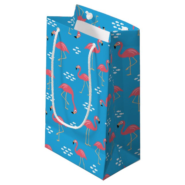 Bolsa de regalo pequeña Flamingo (Angulo Anverso)