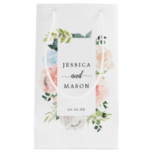 Bolsa De Regalo Pequeña Fleur Jolie Floral Hotel Boda Gift Bag