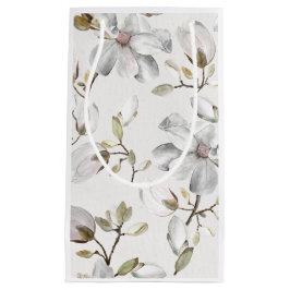 Bolsa De Regalo Pequeña Flor blanca