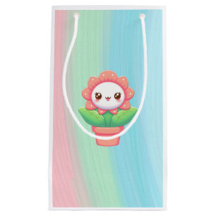 Bolsa De Regalo Pequeña Flor caprichosa en la olla