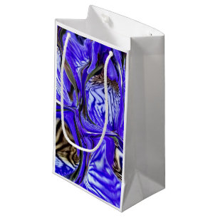 Bolsa De Regalo Pequeña Flor de iris púrpura