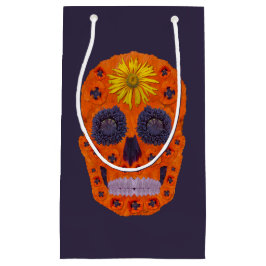 Bolsa De Regalo Pequeña Flor Skull 1