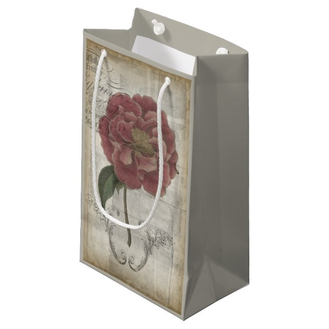 Bolsa De Regalo Pequeña Floral francesa III (Angulo Anverso)