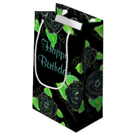 Bolsa De Regalo Pequeña Floral Rosa moderna