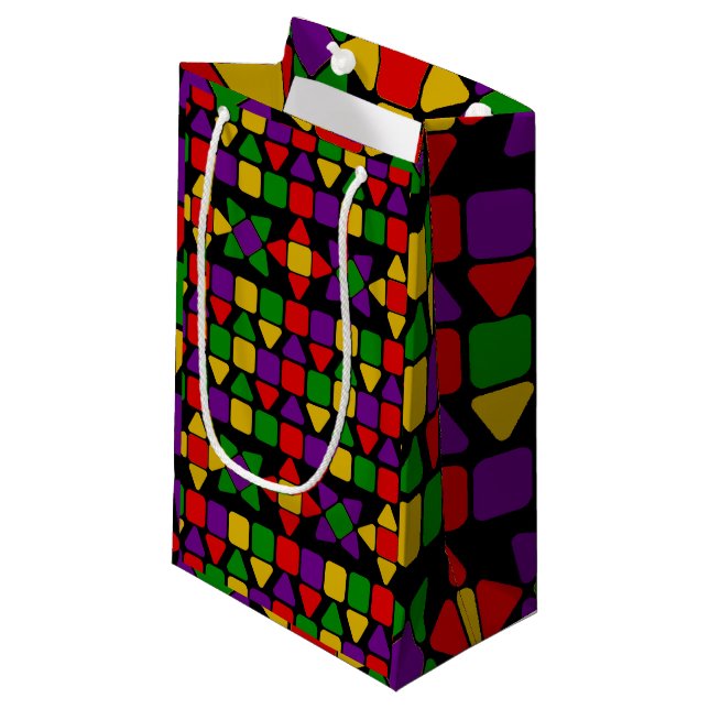Bolsa De Regalo Pequeña Flores (Angulo Anverso)