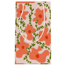 Bolsa De Regalo Pequeña flores