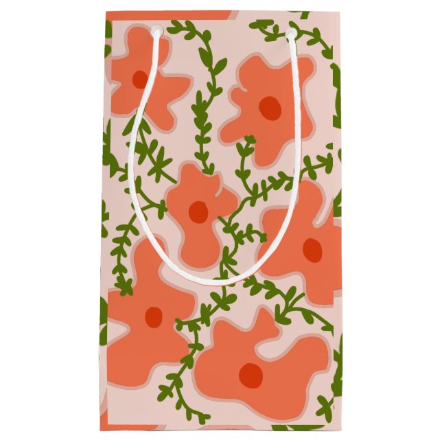 Bolsa De Regalo Pequeña flores (Anverso)