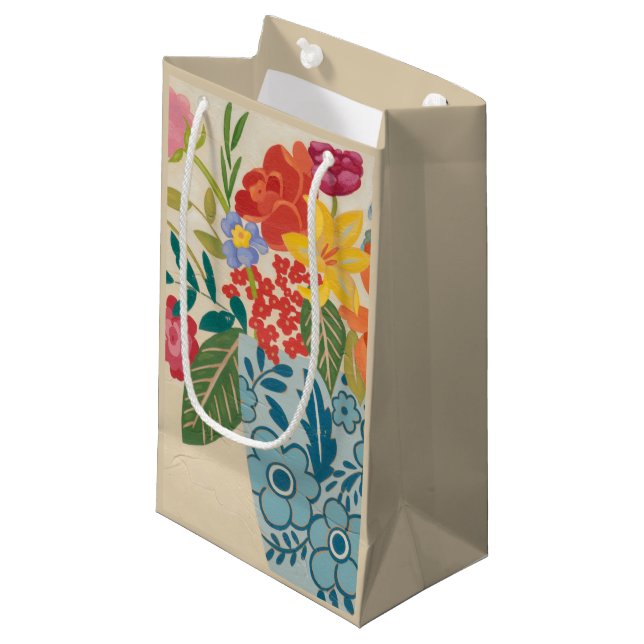 Bolsa De Regalo Pequeña Flores de primavera I (Angulo Anverso)