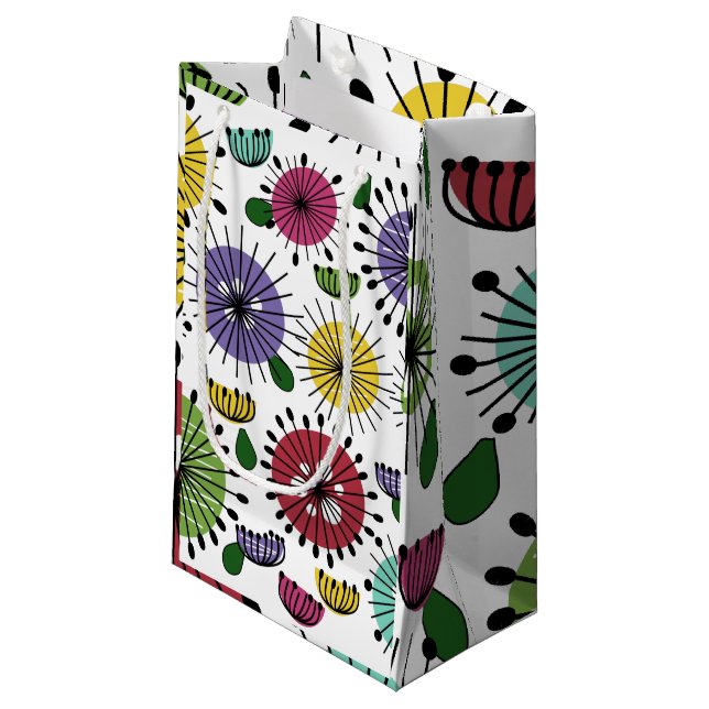 Bolsa De Regalo Pequeña Flores de Scandi (Angulo Anverso)