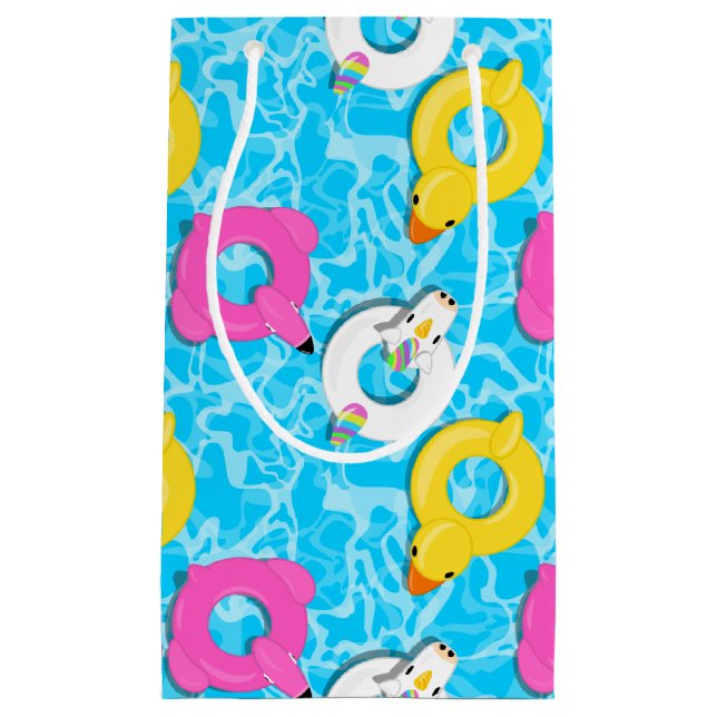 Bolsa De Regalo Pequeña Flotadores clásicos (Anverso)