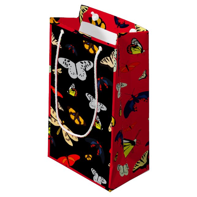 Bolsa De Regalo Pequeña Fly Fly Butterfly (Angulo Anverso)