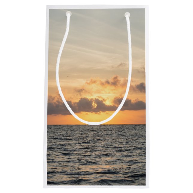 Bolsa De Regalo Pequeña Folly Beach Morning (Anverso)