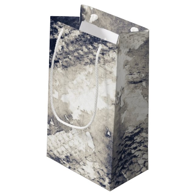 Bolsa De Regalo Pequeña Fondo abstracto del grunge. Acuarela, tinta (Angulo reverso)