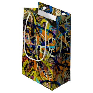 Bolsa De Regalo Pequeña Fondo de la pintada