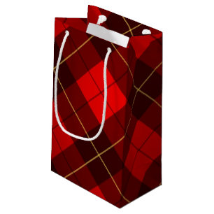 Bolsa De Regalo Pequeña Fondo del tartán de Wallace