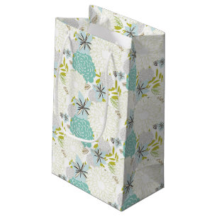 Bolsa De Regalo Pequeña Fondo floral