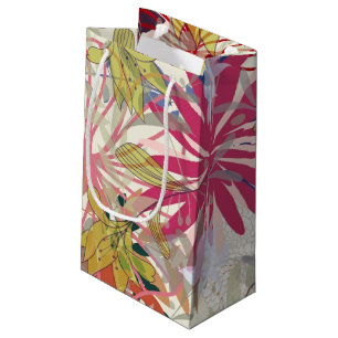 Bolsa De Regalo Pequeña Fondo floral 6