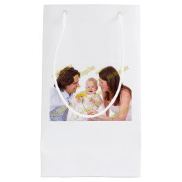 Bolsa De Regalo Pequeña Foto FAMILIAR ✨ Personalizado encantador