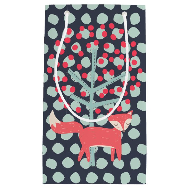 Bolsa De Regalo Pequeña Fox retro (Anverso)