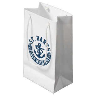 Bolsa De Regalo Pequeña Francés las Antillas de St Barts