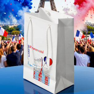 Bolsa De Regalo Pequeña Francés patriótico