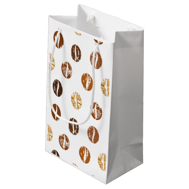 Bolsa De Regalo Pequeña Frijoles para café (Angulo reverso)