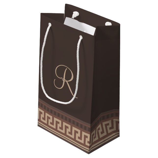 Bolsa De Regalo Pequeña Frontera de clave griega (Angulo reverso)