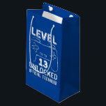 Bolsa De Regalo Pequeña Funny 13th birthday level 13 unlocked gamers<br><div class="desc">Level 13 unlocked official teenager gamers video game 13th birthday shirt for kids who turned 13 year old</div>