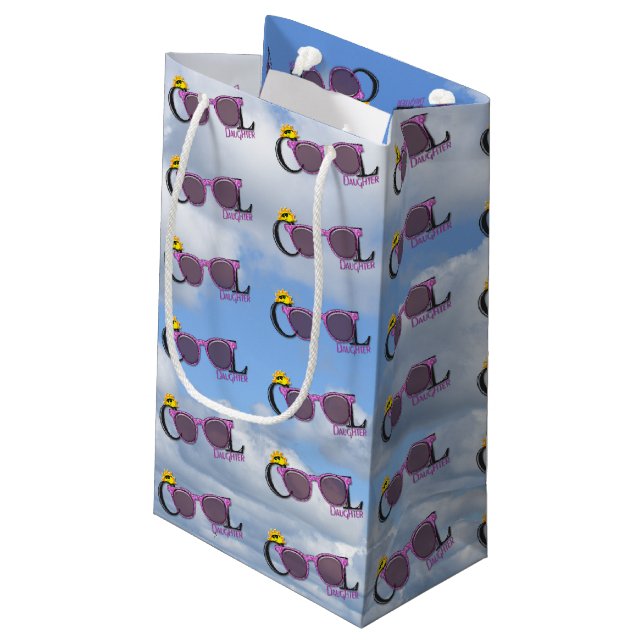 Bolsa De Regalo Pequeña Gafas de sol de Guay para la hija (Angulo reverso)