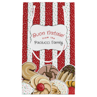 Bolsa De Regalo Pequeña Galletas Italianas Lindas de Fiesta