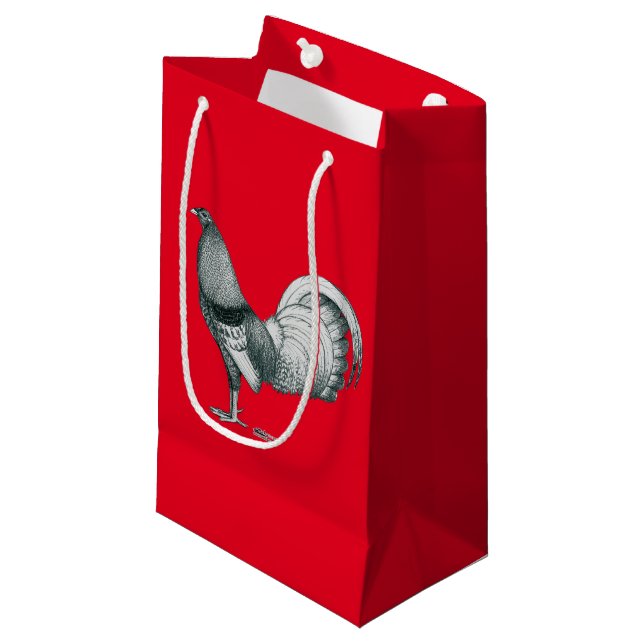 Bolsa De Regalo Pequeña Gallo Dom o Crele (Angulo Anverso)