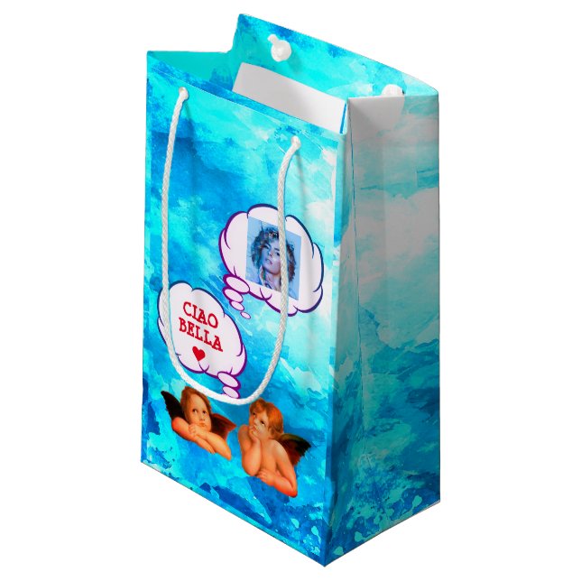 Bolsa De Regalo Pequeña Gangeles de Cherub de CIAO personalizados (Angulo Anverso)