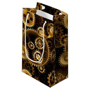 Bolsa De Regalo Pequeña Gases de bronce de vapor sin soldadura