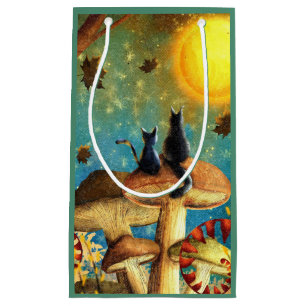 Bolsa De Regalo Pequeña Gatos hongos