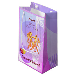 Bolsa De Regalo Pequeña Gemini Baby (Mayo 21 - Junio 20) Los Gemelos