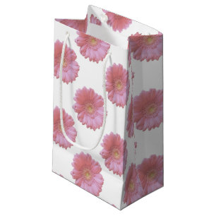 Bolsa De Regalo Pequeña Gerbera daisy rosa pálido