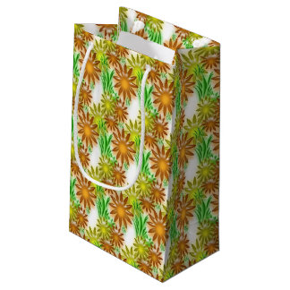 Bolsa De Regalo Pequeña Gift Bag - 3D Neon Flowers