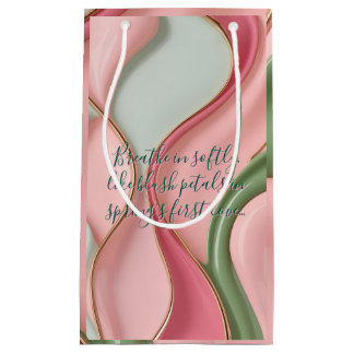 Bolsa De Regalo Pequeña Gift bag in stylish abstract graphic