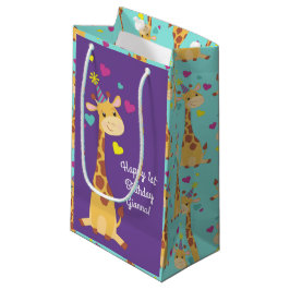 Bolsa De Regalo Pequeña Giraffe Kids Birthday Fiesta Cute