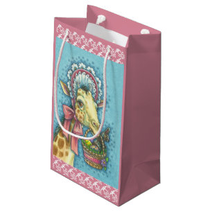 Bolsa De Regalo Pequeña GIRAFFE Y EASKET GIFT BAG Sm