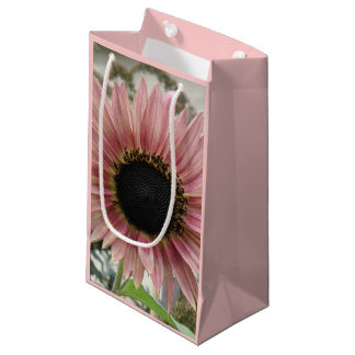 Bolsa De Regalo Pequeña Girasol rosa pálido