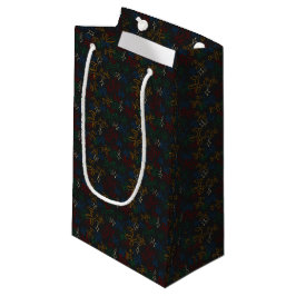 Bolsa De Regalo Pequeña Globos - Contorno Primario Fondo Negro