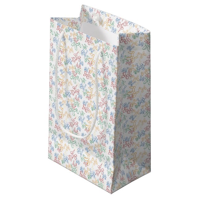 Bolsa De Regalo Pequeña Globos - Esquema principal fondo blanco (Angulo Anverso)