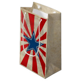 Bolsa De Regalo Pequeña Gloria envejecida - rojo, blanco y azul