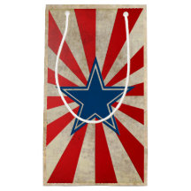 Gloria envejecida - rojo, blanco y azul